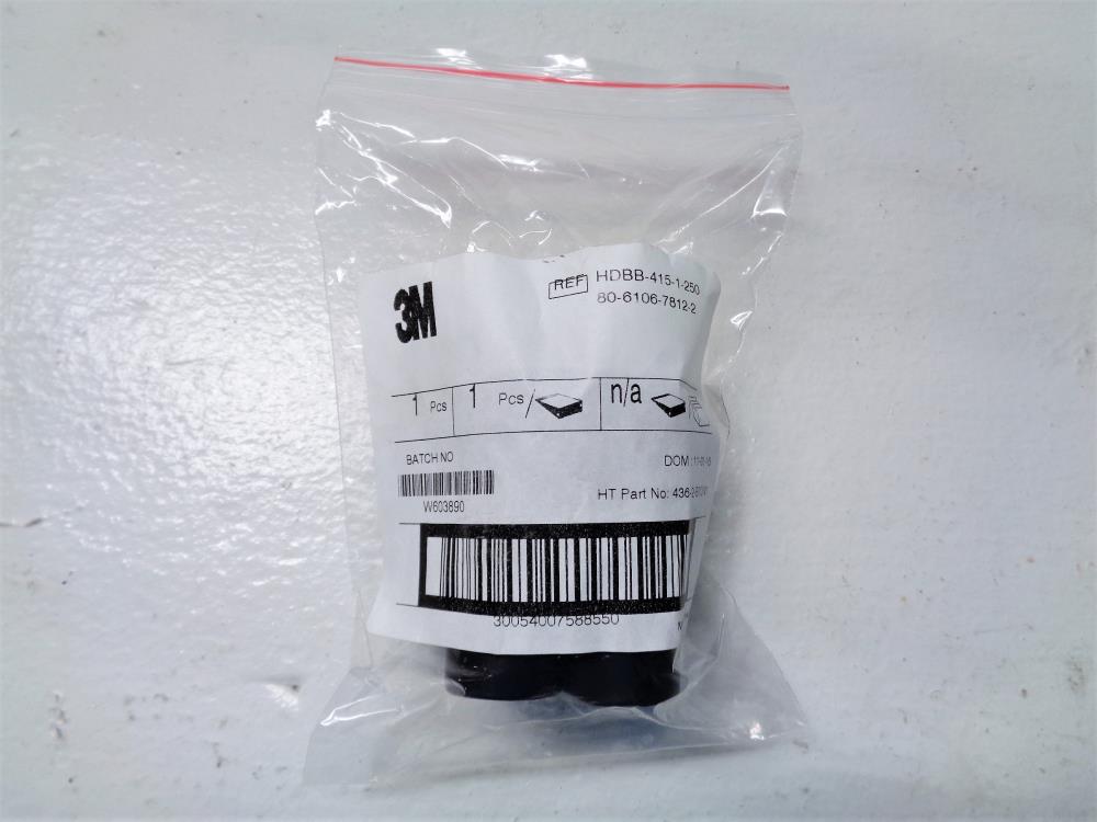 Lot of (10) 3M Heat Shrinkable Cable Breakout Boot 4-Way Outlet HDBB-415-1-250 